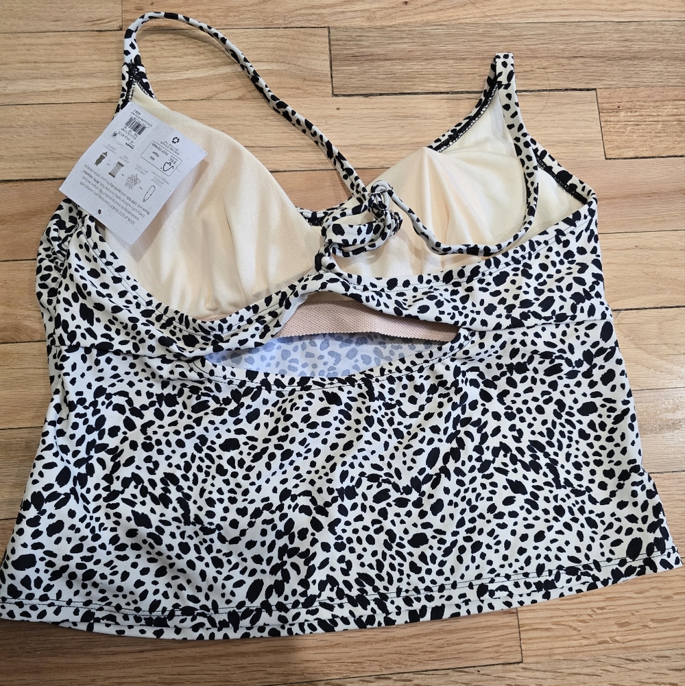 Leopard Print Women's SWIM Top - Picture 2 of 3